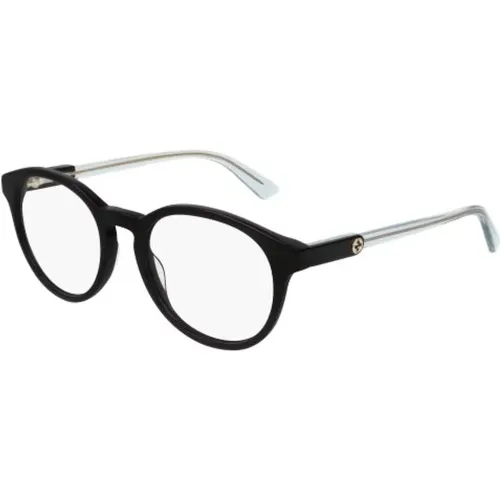 Schwarze Transparente Gg0485O Brille , unisex, Größe: 52 MM - Gucci - Modalova