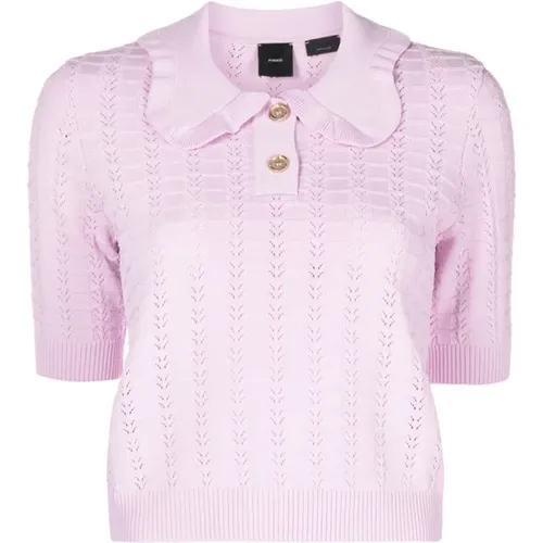 Light Knitted Top , female, Sizes: M, XS, S - pinko - Modalova