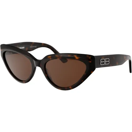 Stylische Sonnenbrille Bb0270S , Damen, Größe: 56 MM - Balenciaga - Modalova