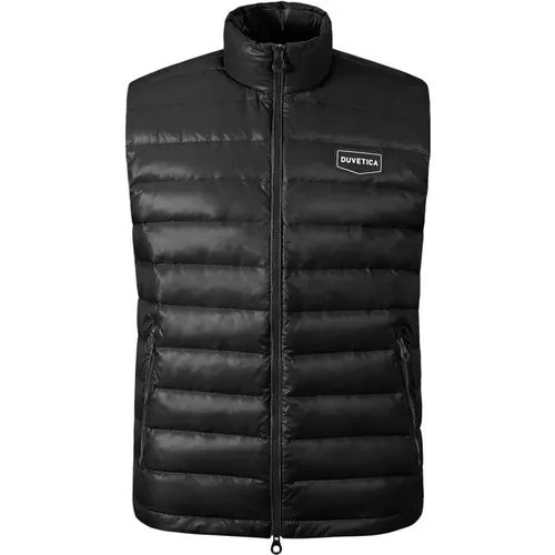 High-Neck Down Vest Aw23 , male, Sizes: L, XL, 2XL, M - duvetica - Modalova