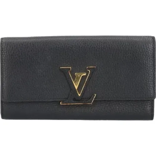 Pre-owned Leather wallets , female, Sizes: ONE SIZE - Louis Vuitton Vintage - Modalova