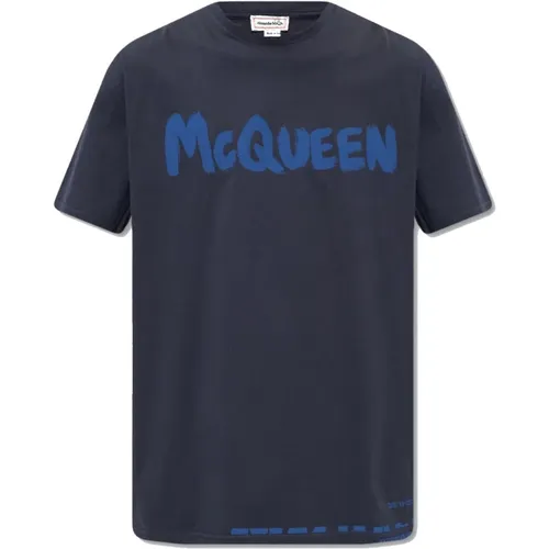 Men's Clothing T-Shirts & Polos Aw23 , male, Sizes: S - alexander mcqueen - Modalova
