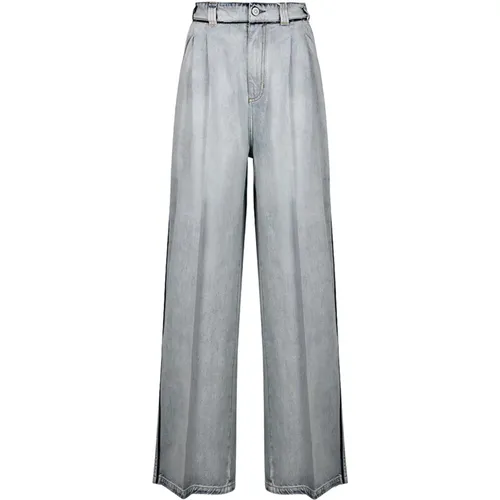 Light Oversized Jeans Loose Fit , female, Sizes: 2XS - Maison Margiela - Modalova