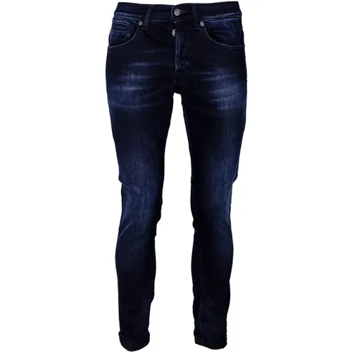 Herren Denim Jeans. Skinny Fit, Made in Italy , Herren, Größe: W31 - Dondup - Modalova