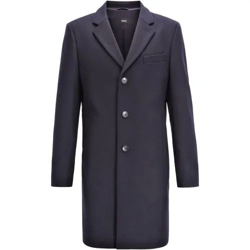 Coat with Clic Lapel , male, Sizes: 3XL, M, 2XL - Hugo Boss - Modalova