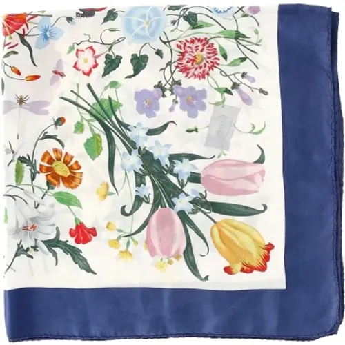 Pre-owned Silk scarves , female, Sizes: ONE SIZE - Gucci Vintage - Modalova