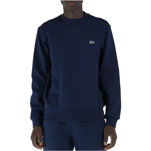 Bio-Baumwollpullover Blau , Herren, Größe: 2XL - Lacoste - Modalova