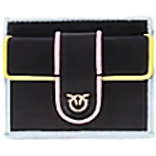 MultiColour Wallet with Clip and Removable Strap , female, Sizes: ONE SIZE - pinko - Modalova