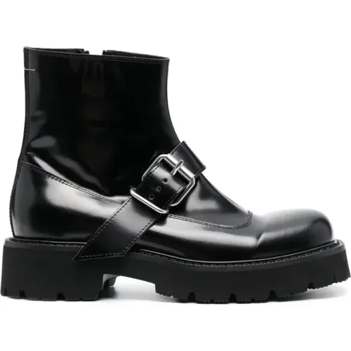 Sophisticated Ankle Boots for Men , male, Sizes: 10 UK - MM6 Maison Margiela - Modalova