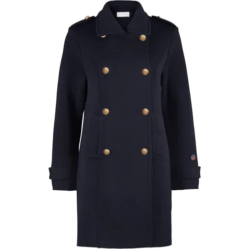 Golden Anchor Double Breasted Wool Coat , female, Sizes: 2XL, M, L, XL - Busnel - Modalova