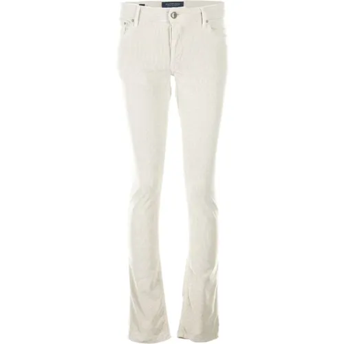 Flared Jeans , male, Sizes: W36, W30 - Hand Picked - Modalova