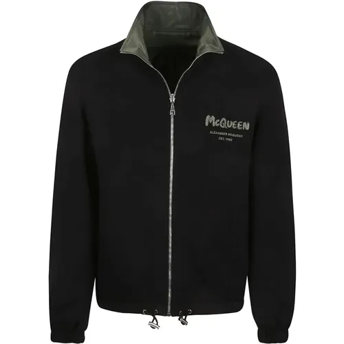 Men's Clothing Jackets Ss24 , male, Sizes: M, S - alexander mcqueen - Modalova