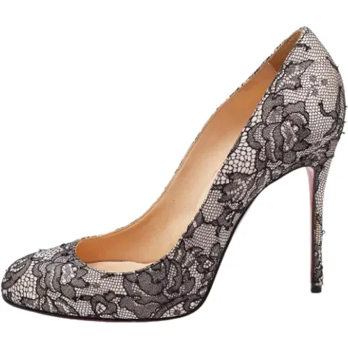 Pre-owned Lace heels , female, Sizes: 6 UK - Christian Louboutin Pre-owned - Modalova