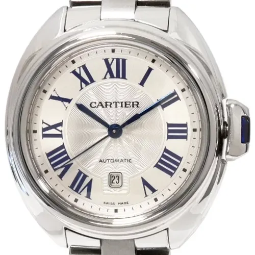 Pre-owned Metal watches , female, Sizes: ONE SIZE - Cartier Vintage - Modalova