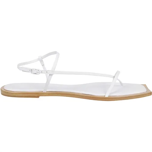 Filament Squared Flat Flip Flops , Damen, Größe: 40 EU - STUDIO AMELIA - Modalova