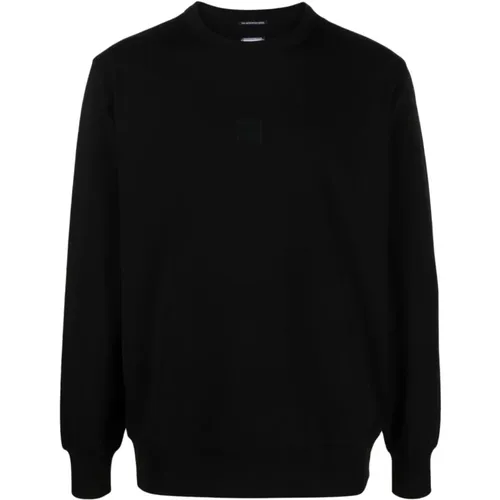 Schwarzer Metropolis Series Logo Sweatshirt , Herren, Größe: XL - C.P. Company - Modalova