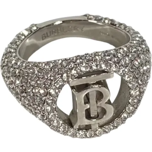 Pre-owned Metal rings , female, Sizes: ONE SIZE - Burberry Vintage - Modalova