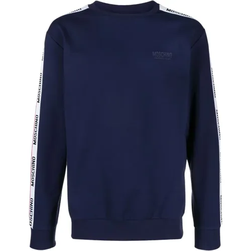 Blauer Logo Pullover Marine - Moschino - Modalova