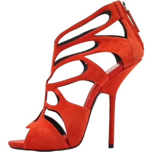 Pre-owned Wildleder heels , Damen, Größe: 40 1/2 EU - Giuseppe Zanotti Pre-owned - Modalova