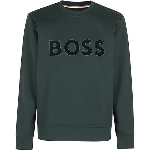 Stylischer Sweatshirt für Männer , Herren, Größe: M - Hugo Boss - Modalova