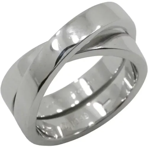 Pre-owned White Gold rings , female, Sizes: ONE SIZE - Cartier Vintage - Modalova