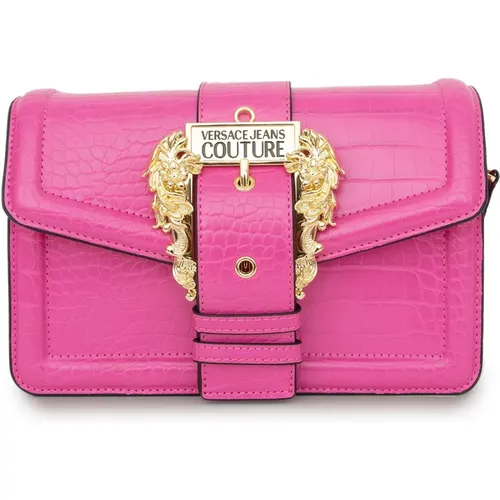 Polyester Cross Body Bag , female, Sizes: ONE SIZE - Versace Jeans Couture - Modalova
