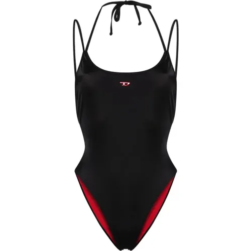 Halter One-Piece Swimsuit , female, Sizes: S, XS - Diesel - Modalova