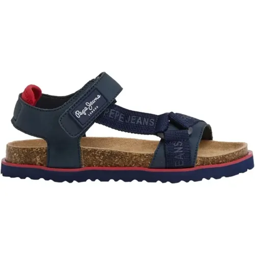 Blaue Montag Sandale für Kinder - Pepe Jeans - Modalova