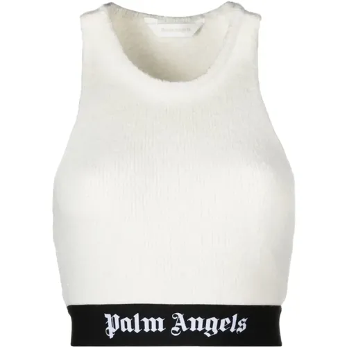 Fashionable Sleeveless Top , female, Sizes: M - Palm Angels - Modalova