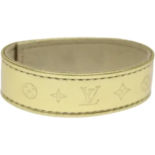 Pre-owned Leather bracelets , female, Sizes: ONE SIZE - Louis Vuitton Vintage - Modalova