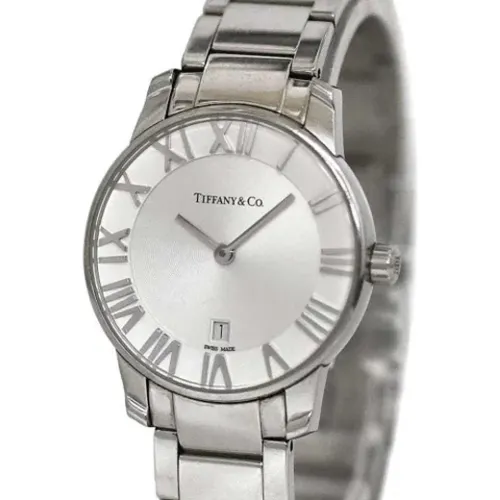 Pre-owned Stainless Steel watches , female, Sizes: ONE SIZE - Tiffany & Co. Pre-owned - Modalova