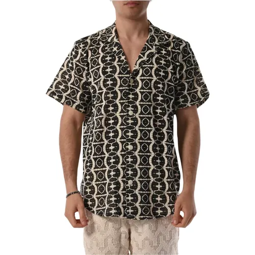 Cotton Shirt with Front Buttons , unisex, Sizes: M, L, S, XL - OAS - Modalova