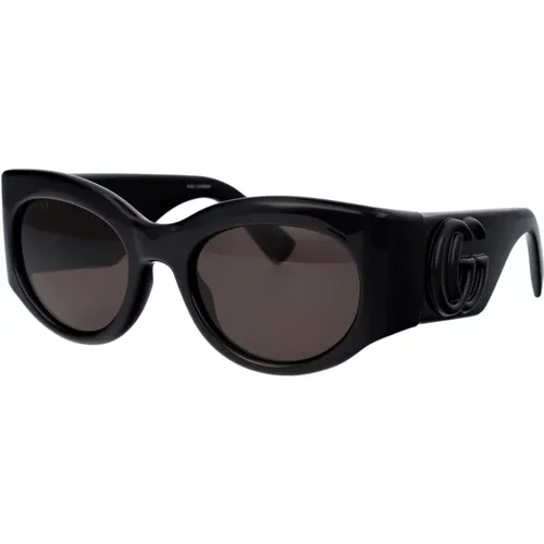Stylische Sonnenbrille GG1544S,Elegante Oversized Oval Sonnenbrille - Gucci - Modalova