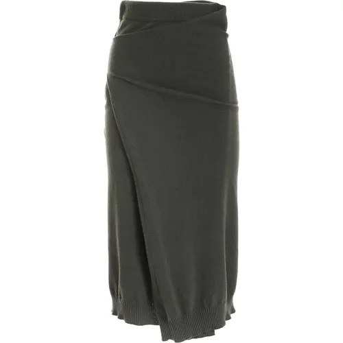 Draped Midi Skirt , female, Sizes: S, M - Kenzo - Modalova