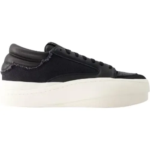 Pre-owned Leather sneakers , female, Sizes: 7 UK - Yohji Yamamoto Pre-owned - Modalova