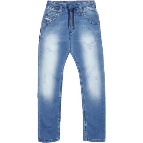 Kinder Regular Fit Denim Jeans - Diesel - Modalova