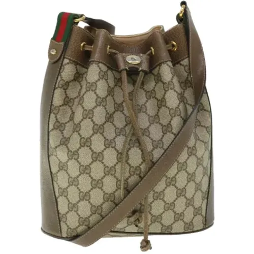 Pre-owned Canvas gucci-bags , female, Sizes: ONE SIZE - Gucci Vintage - Modalova