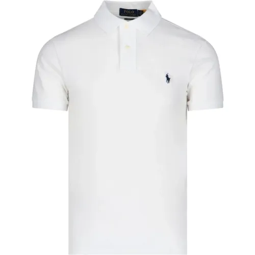 Klassisches Weißes Polo-Shirt für Herren , Herren, Größe: 2XL - Polo Ralph Lauren - Modalova