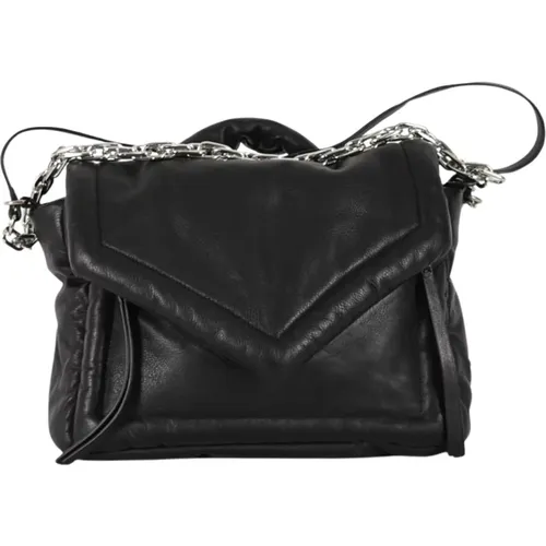 Leather Shoulder Bag Lisa Model , female, Sizes: ONE SIZE - Vic Matié - Modalova