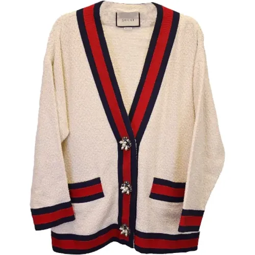 Pre-owned Cotton outerwear , female, Sizes: 5 UK - Gucci Vintage - Modalova
