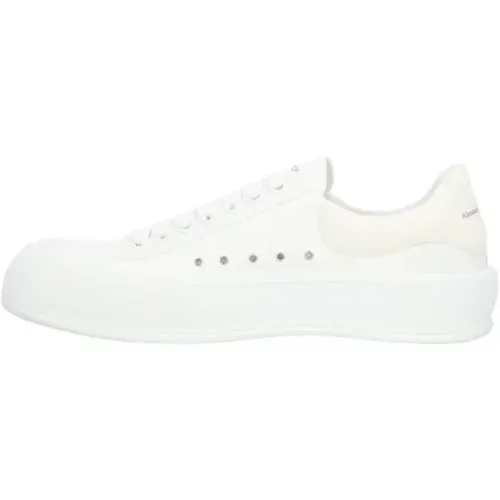 Canvas sneakers , Herren, Größe: 41 EU - alexander mcqueen - Modalova