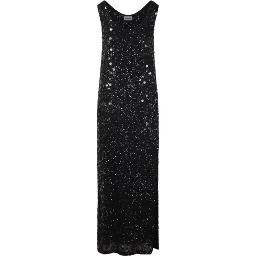 Sequins Embroidered Long Dress , female, Sizes: XS - P.a.r.o.s.h. - Modalova