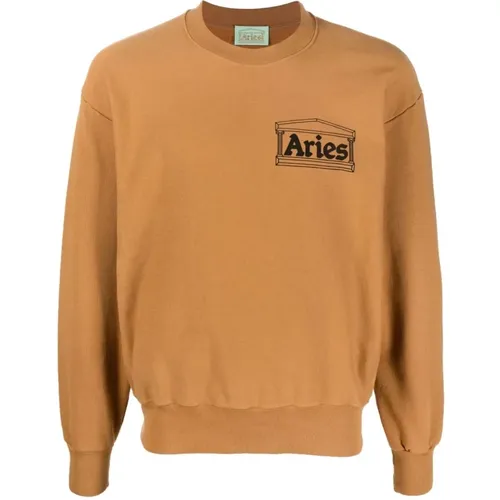 Sweater , male, Sizes: S, M, L, XL - Aries - Modalova