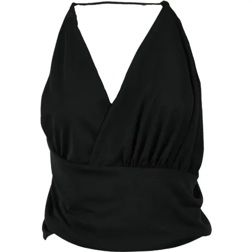 Polyester Top , Damen, Größe: M - Dondup - Modalova