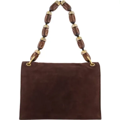 Pre-owned Cocoa bag , female, Sizes: ONE SIZE - Yves Saint Laurent Vintage - Modalova