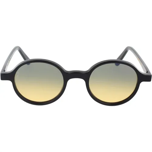 Handmade Military-Inspired Sunglasses , unisex, Sizes: 46 MM - L.g.r - Modalova