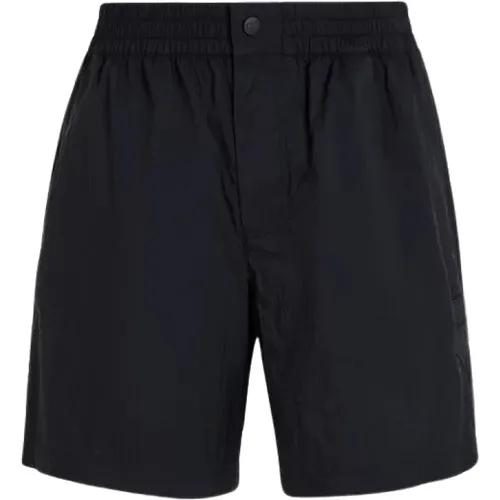 Fleece Bermuda Shorts , Herren, Größe: M - Calvin Klein Jeans - Modalova