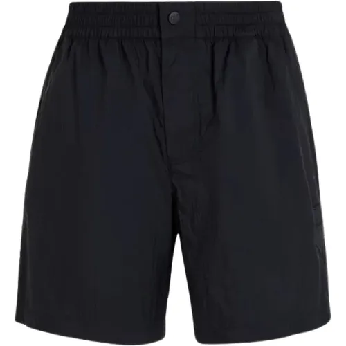 Fleece Bermuda Shorts , Herren, Größe: S - Calvin Klein Jeans - Modalova