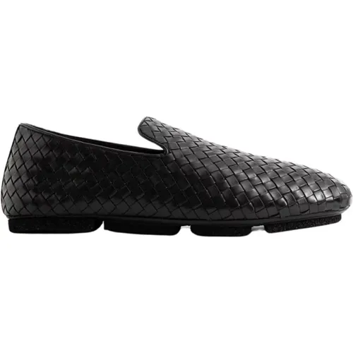 Braided Leather Loafer , male, Sizes: 11 UK - Officine Creative - Modalova