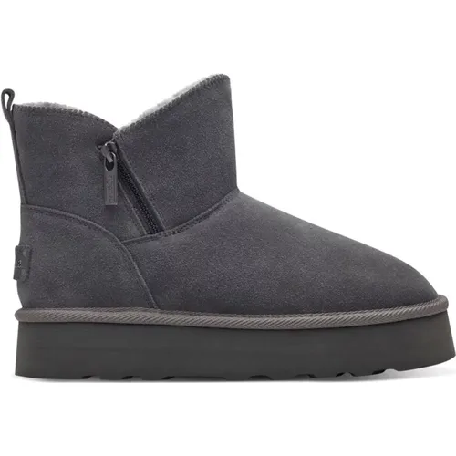 Graue Casual Ankle Boots für Frauen , Damen, Größe: 40 EU - s.Oliver - Modalova